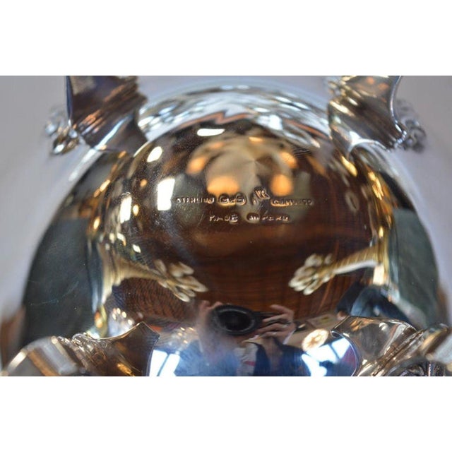 19th Century 19th Century Peruvian Sterling Silver Tea & Coffee Service With Tray - 7 pcs For Sale - Image 5 of 15