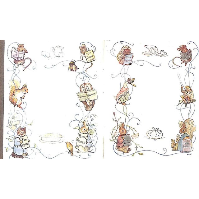 Paper "The Tale of Squirrel Nutkin" 1918 Potter, Beatrix For Sale - Image 7 of 9