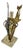 Brass and Marble Umbrella Stand, Italy, 1970 For Sale