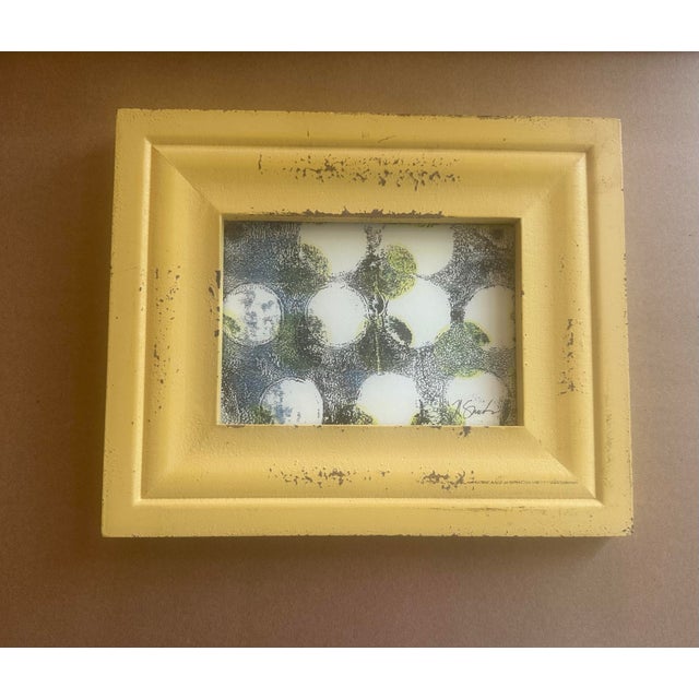 Bring a touch of modern gallery style to your space with this original abstract composition, beautifully presented in a...