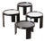 Vintage 780 Nesting Tables by Gianfranco Fratti for Cassina, 1980s, Set of 4 For Sale