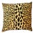 Vintage Boho Leopard Velvet Throw Pillow For Sale