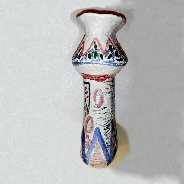 Mid-Century Italian Terracotta Vase by Nereo Boaretto, in Good conditions. Designed 1950 to 1959