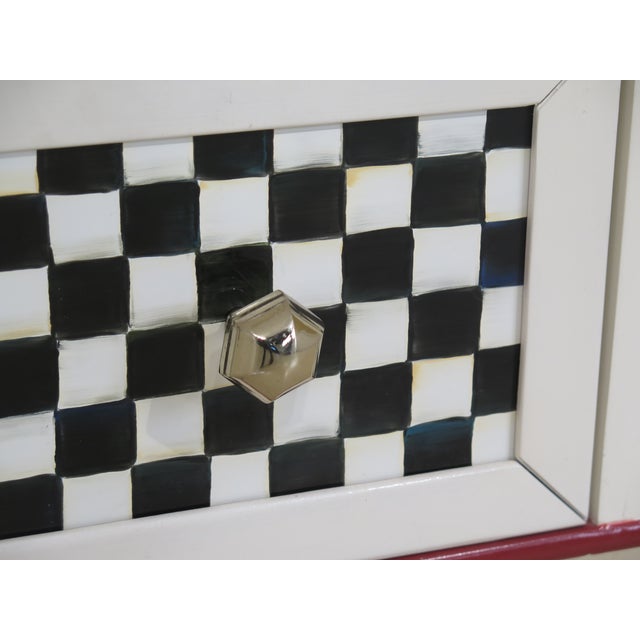 Mackenzie Childs Paint Decoratedbench Chairish