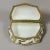 French Paris Porcelain Trinket Snuff Box With Gold Gilt by M E Claus For Sale - Image 3 of 10