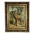 Signed & Dated 1879, Belgian Artist, Charles Boland, Oc Painting of a Stag Marking a Tree Trunk, Framed For Sale