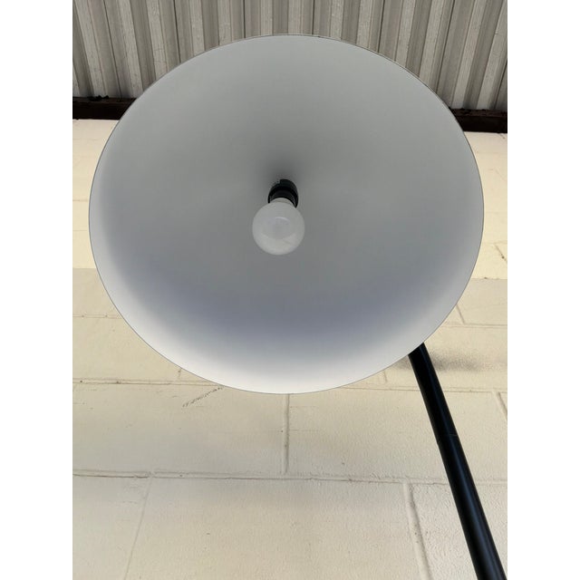 Modern Black & Brass Floor Lamp. For Sale - Image 3 of 5