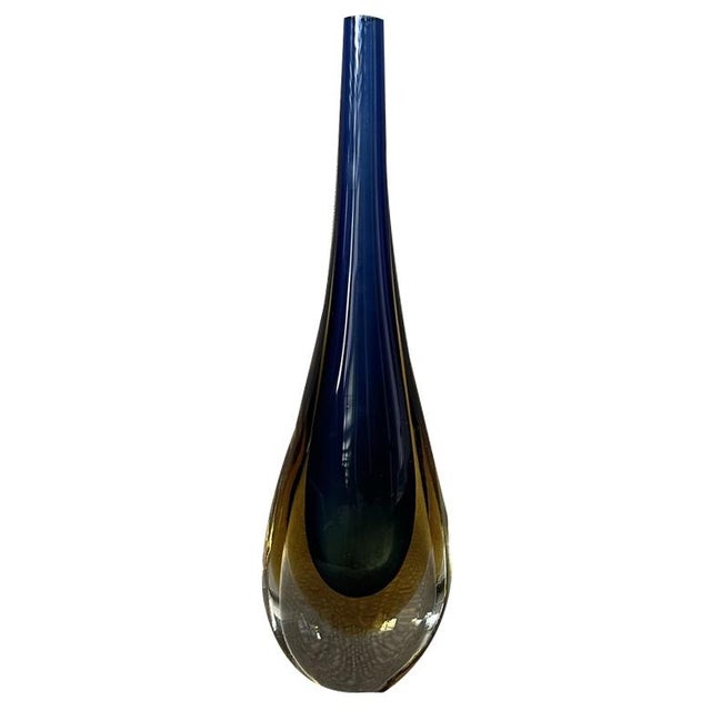 Murano Glass Vase by Flavio Poli for Seguso, 1960s For Sale - Image 6 of 6