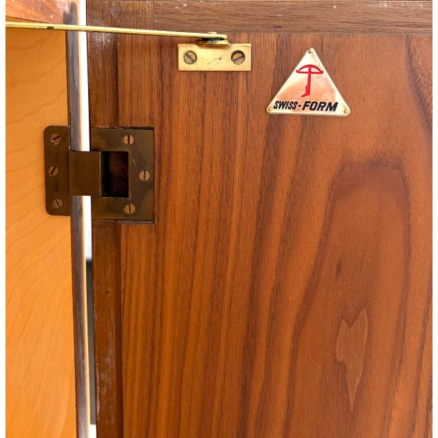Mid-Century Swiss Wardrobe from Swiss-Form, 1960s For Sale - Image 12 of 18