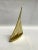 1970s MCM Vintage Brass Sailboat For Sale - Image 5 of 8