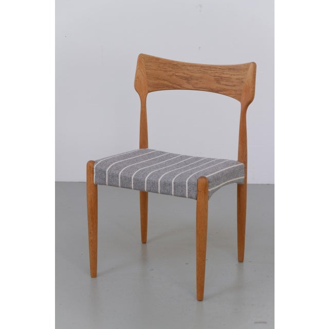 Danish Modern Oak Side Chair by Bernhard Pedersen & Son, 1960s For Sale - Image 9 of 18