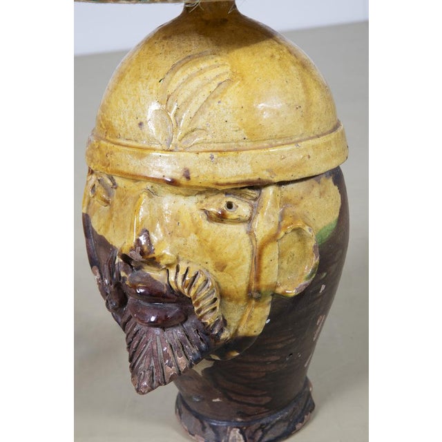 1970s Mid-Century Italian Anthropomorphic Seminara Table Lamp, 1970 For Sale - Image 5 of 9