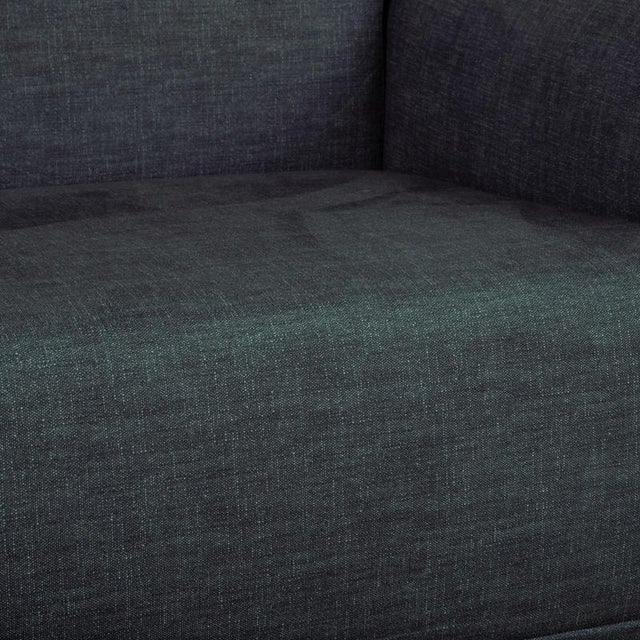 2-Seater Sofa in Petrol Fabric from Bolia For Sale - Image 4 of 12