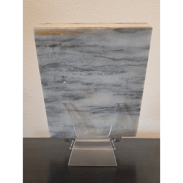 White Antique Carved Marble Roman Catholic Church Reliquary Altar Stone Plaque For Sale - Image 8 of 18