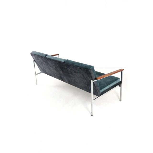 Metal Vintage Model 1741 Sofa by Coen De Vries for Gispen, 1967 For Sale - Image 7 of 17