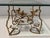 Mid-Century Modern 1970s Brass Coffee / Side Table With Birds and Branches For Sale - Image 3 of 12