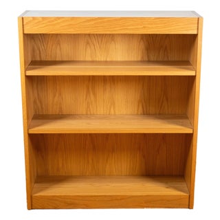 1980s Charles Webb White Oak Bookcase For Sale