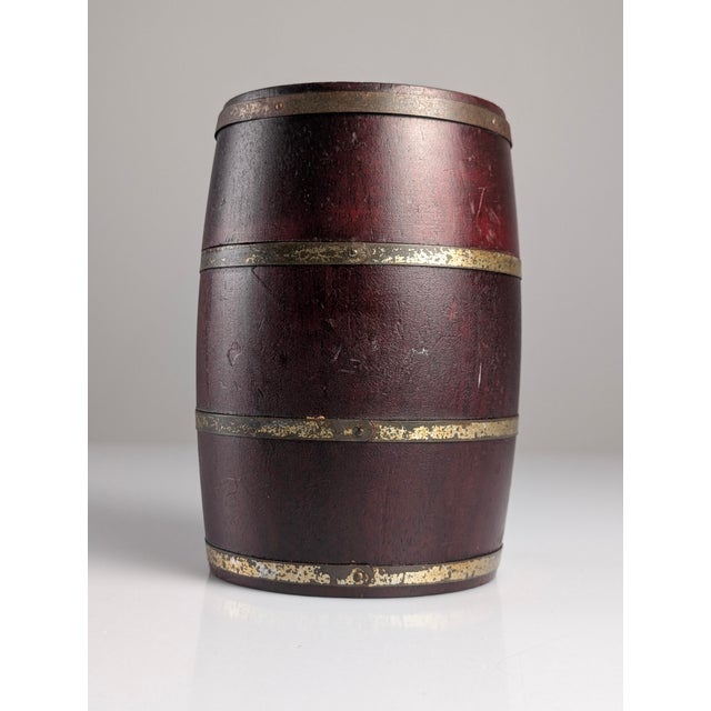 Mid-20th Century Partagas Wooden Humidor Barrel, Cuba For Sale - Image 9 of 10