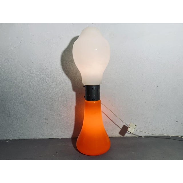 Space Age Lipstick Floor Lamp from Mazzega, Italy For Sale - Image 11 of 18