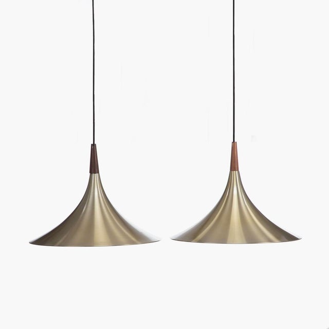 Funnel Shaped Pendants, 1970s, Set of 2 For Sale - Image 18 of 18