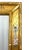 Elegant Chinoiserie La Barge style wall mirror framed in gold / gilt faux bamboo with delightful miniature hand painted...