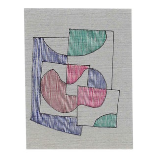 1980s William Glen Davis Drawing For Sale