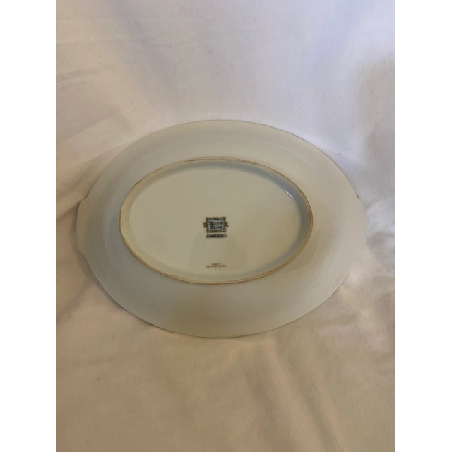 Vintage Mikado China “Mandalay” Pattern Oval Vegetable Serving Dish For Sale - Image 4 of 5