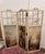 Light Yellow Louis XVI Three-Panel Screen with Romantic and Landscape Decorations, 1930s For Sale - Image 8 of 10
