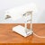 1960s Mid Century Modern Sadelite Table Lamp White Desk Lamp For Sale - Image 12 of 12