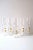 Gold Highball Cocktail Glasses, Midcentury Modern Style, Set of 5 For Sale - Image 4 of 9