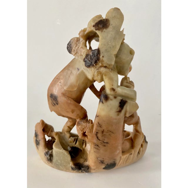 Stone Asian Soapstone Monkey For Sale - Image 7 of 9