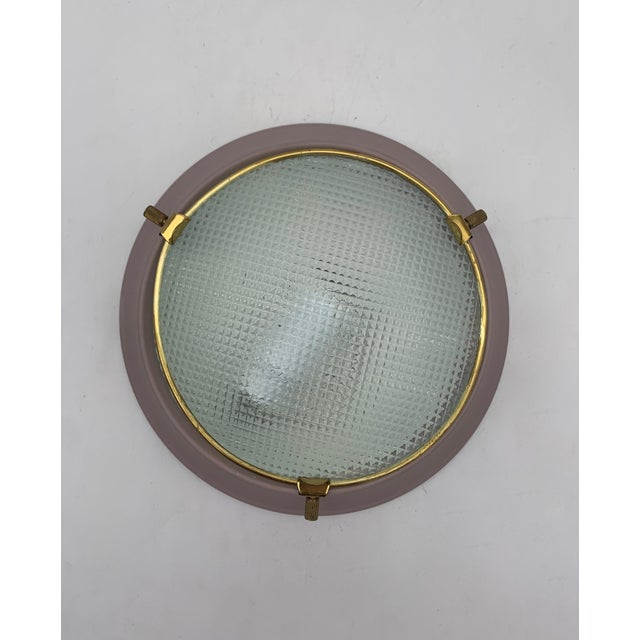 Fontana Arte Ceiling Lights from Fontana Arte, 1950, Set of 2 For Sale - Image 4 of 6