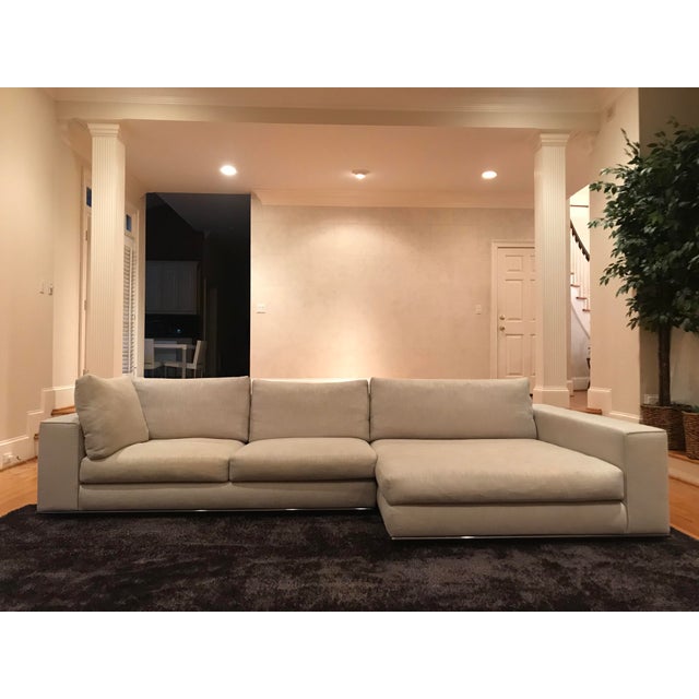 Minotti Hamilton Italian Modern Sectional Sofa Chairish