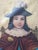 Antique Spanish Colonial Santo Niño De Atocha Retablo in Giltwood Mirrored Frame For Sale - Image 4 of 18