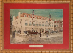 "Motor Showrooms at Purley"