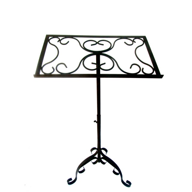 Antique Wrought Iron Sheet Music Stand Chairish
