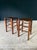 Brown French Country Bistro Stools, 1930s, Set of 2 For Sale - Image 8 of 16
