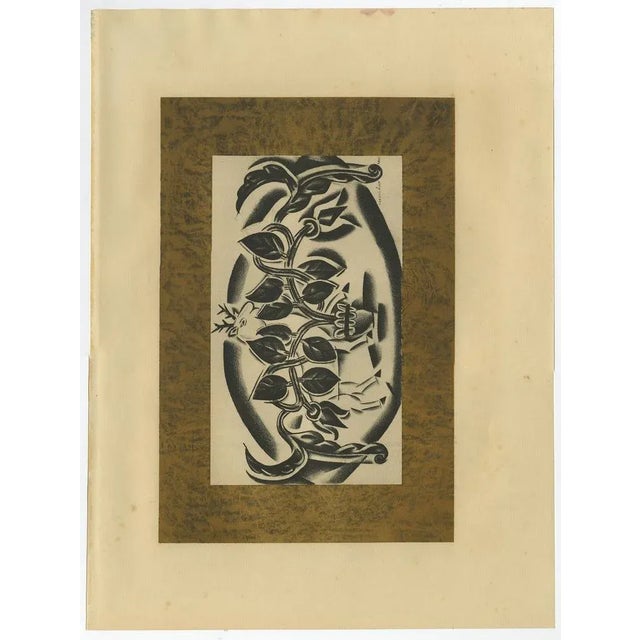 Nathan Altmann, Program of an Evening Concert, 1923, Lithograph For Sale - Image 6 of 7