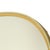 Vintage Rockabilly Freeform Mirror in Gold, 1950s For Sale - Image 11 of 13