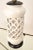 Antique White Sculptural Mid-Century Modern Ceramic Lamp For Sale - Image 8 of 10
