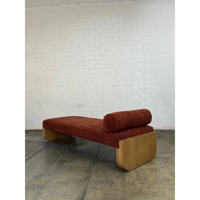 Tan La Luna Daybed in White Oak For Sale - Image 8 of 18
