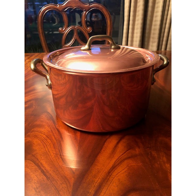 Made for professional chef's around the world, Mauviel copper pots quickly become cherished pieces and family heirlooms....