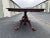 Banded Mahogany Chippendale Style Double Pedestal Extension Dining Table- Mid 1900s For Sale - Image 9 of 12