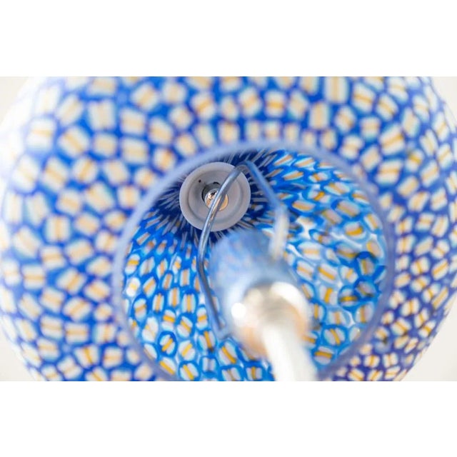 Hand-Painted Glasses, Bowls, and Table Lamp, 1990s, Set of 5 For Sale - Image 9 of 18