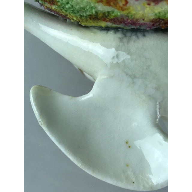 Staffordshire Swan Snake Ink Well For Sale - Image 9 of 13