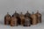 Lidded Copper Canisters, 1900, Set of 8 For Sale - Image 10 of 10