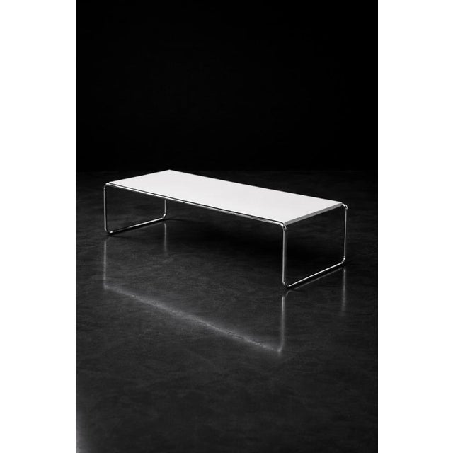 Mid-Century Italian Modern Laccio Kiga Coffee Table by Marcel Breuer for Gavina, 1960s For Sale - Image 18 of 18