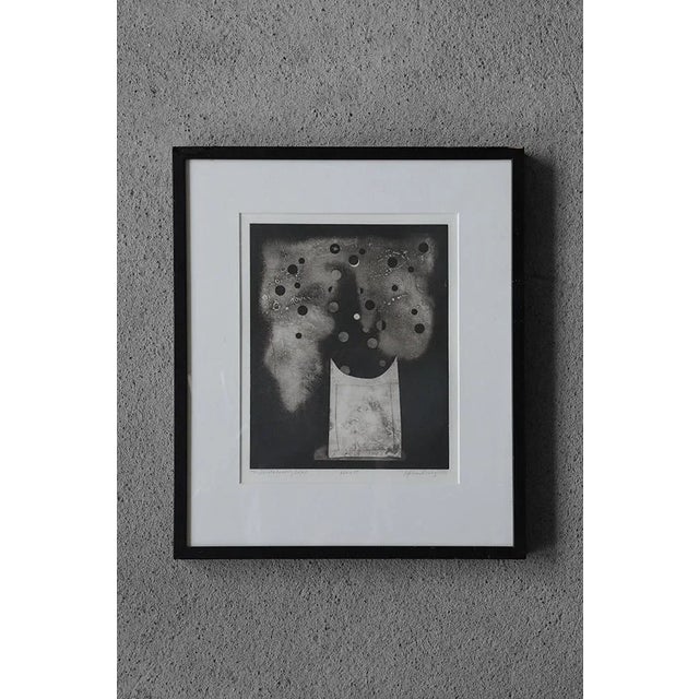 Bertil Lundberg, Bukett, Etching, 1980, Framed For Sale - Image 6 of 6