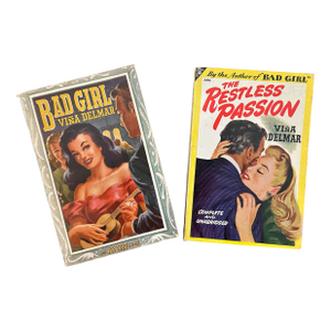 Decorative Pulp Fiction Book Set Vina Delmar Bad Girl