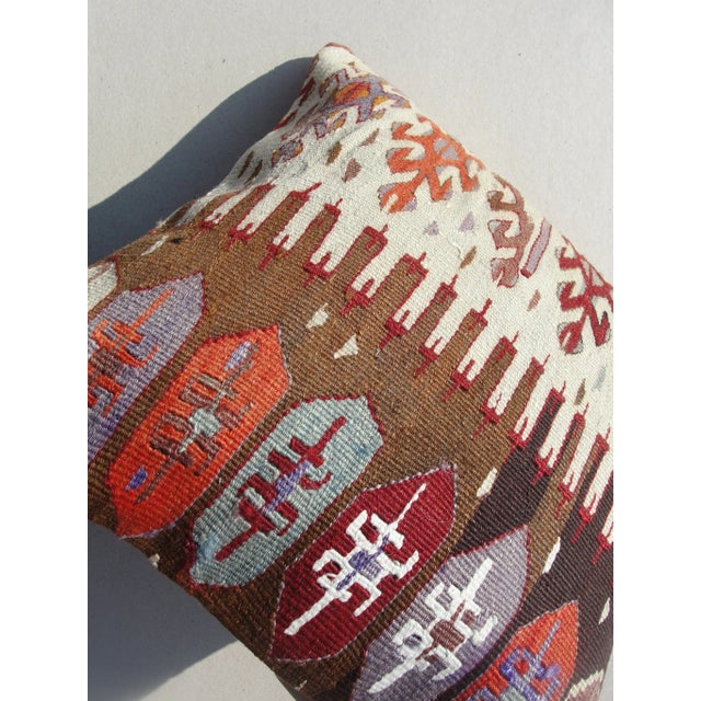 Kilim Rug Pillow For Sale - Image 10 of 11